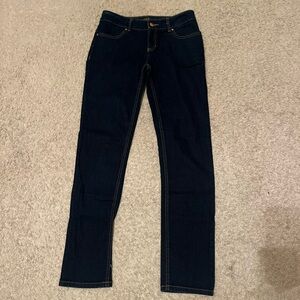 Vera Wang Dark Blue Skinny Jeans